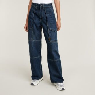 Barrel Utility High Loose Jeans
