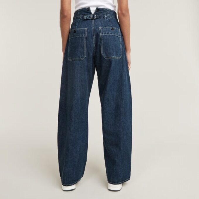 Barrel Utility High Loose Jeans