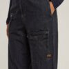 Belted Cargo Loose Jeans