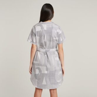 Belted Dress Side Slits