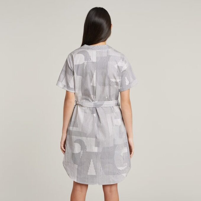 Belted Dress Side Slits