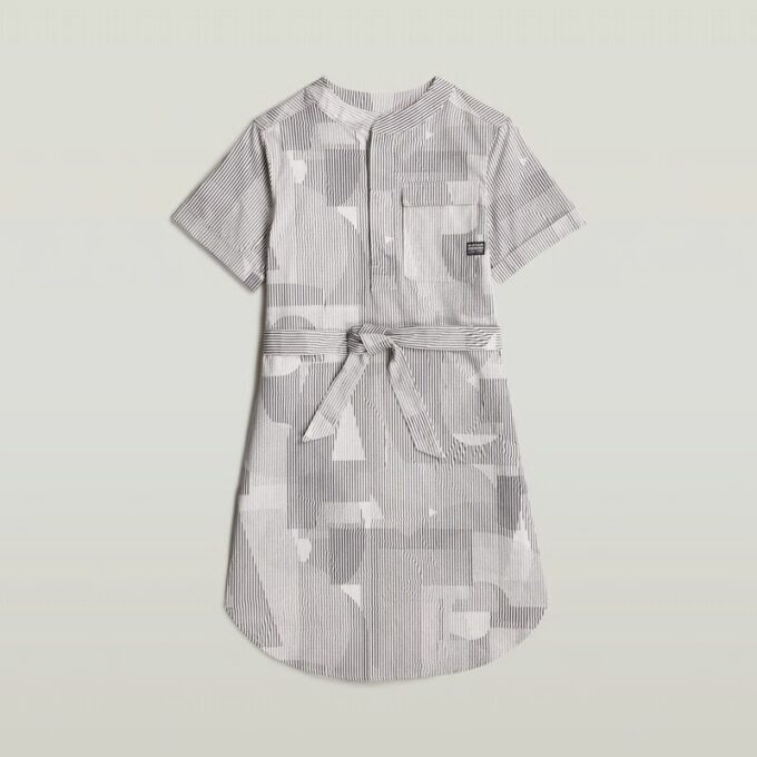 Belted Dress Side Slits