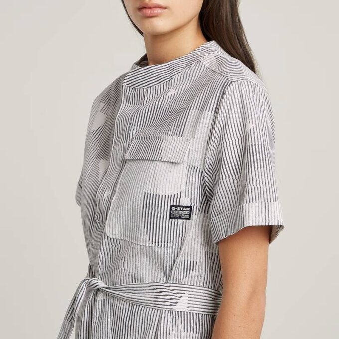 Belted Dress Side Slits