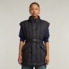 Belted Padded Vest
