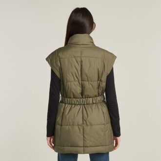 Belted Padded Vest