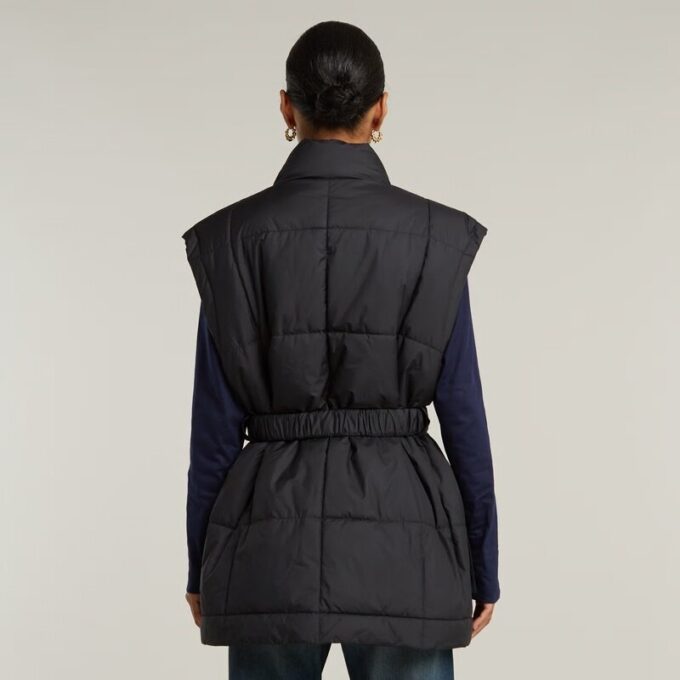 Belted Padded Vest