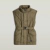 Belted Padded Vest