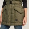 Belted Padded Vest