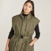 Belted Padded Vest