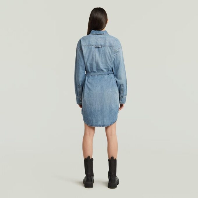 Belted Shirt Dress