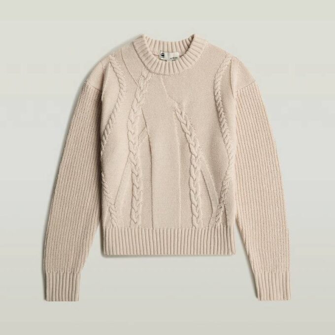 Big Cable Knit Pullover