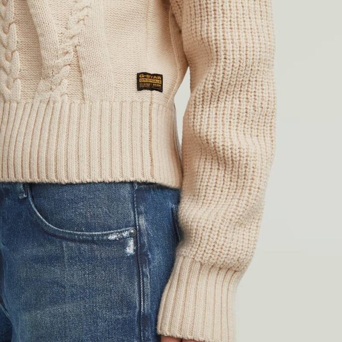 Big Cable Knit Pullover