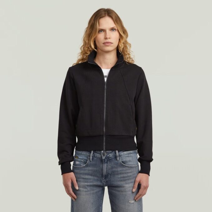 Biker Slim Sweater Jacket