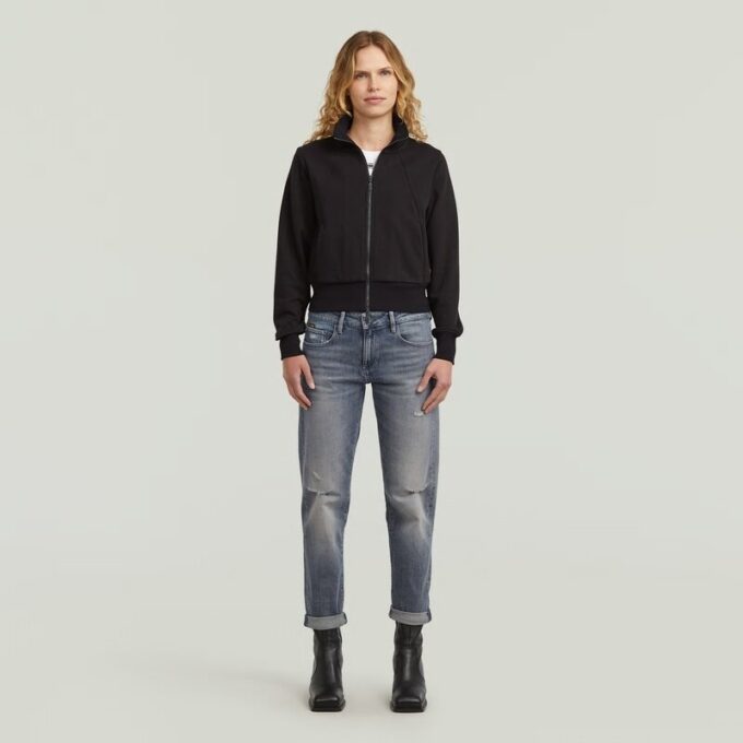 Biker Slim Sweater Jacket