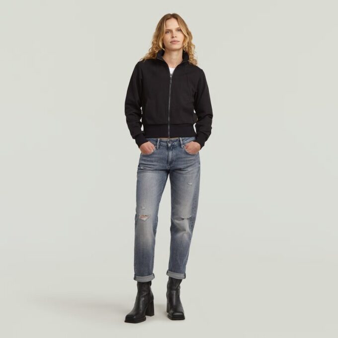 Biker Slim Sweater Jacket