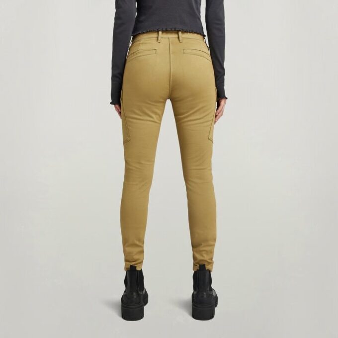 Blossite G-Shape Army High Skinny Jeans