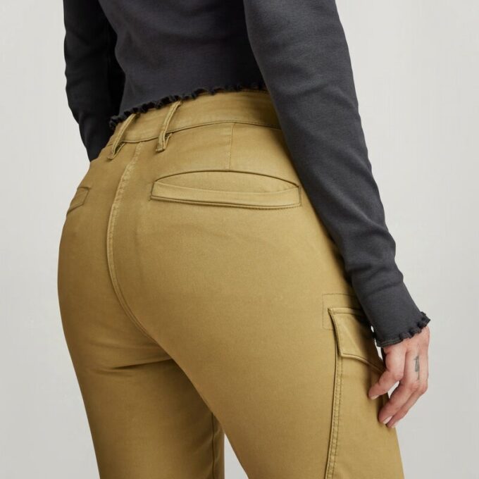 Blossite G-Shape Army High Skinny Jeans