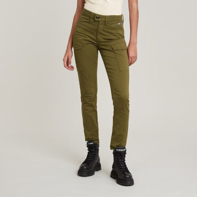 Blossite G-Shape Army High Skinny Pants Blossite G-Shape Army High Skinny Pants