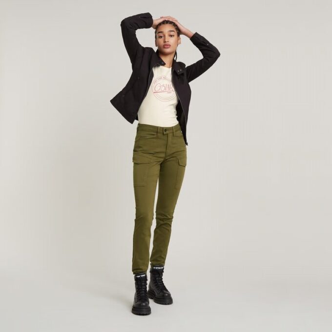 Blossite G-Shape Army High Skinny Pants Blossite G-Shape Army High Skinny Pants