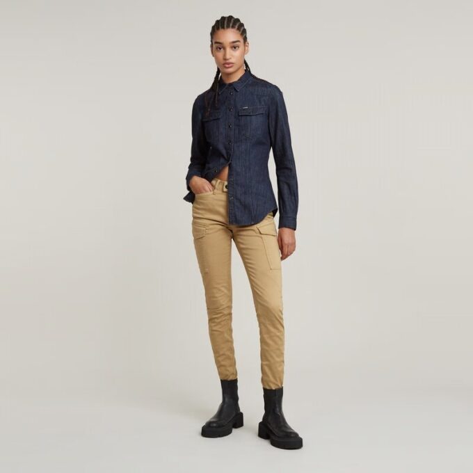 Blossite G-Shape Army High Skinny Pants Blossite G-Shape Army High Skinny Pants