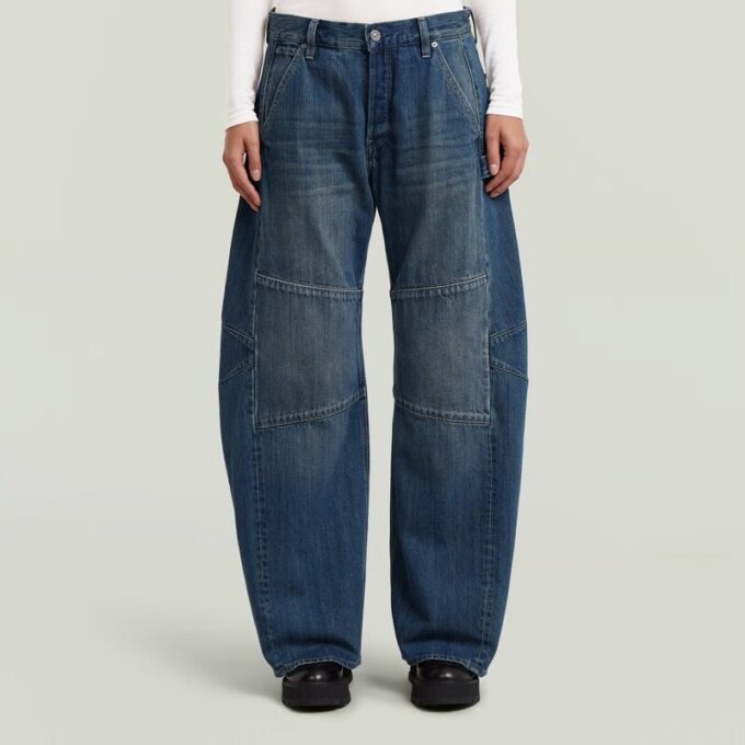 Bowey 3D Extreme Carpenter Loose Jeans