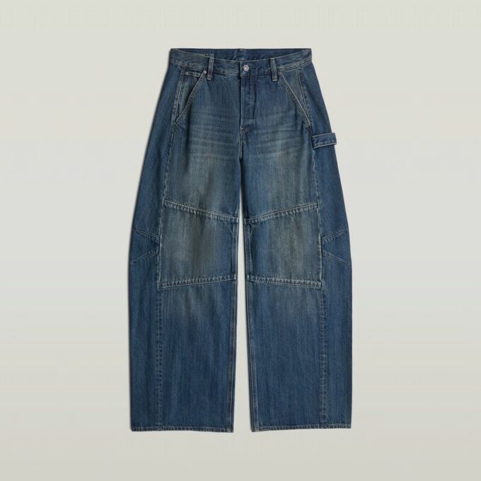 Bowey 3D Extreme Carpenter Loose Jeans