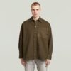 Boxy Fit Overshirt