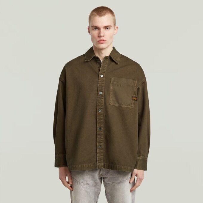 Boxy Fit Overshirt