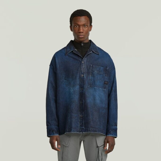 Boxy Fit Overshirt Boxy Fit Overshirt