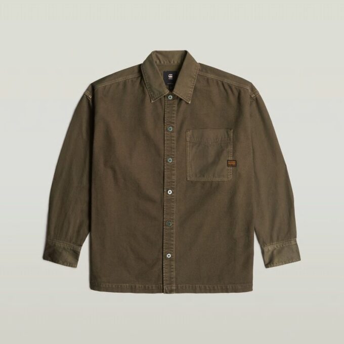 Boxy Fit Overshirt