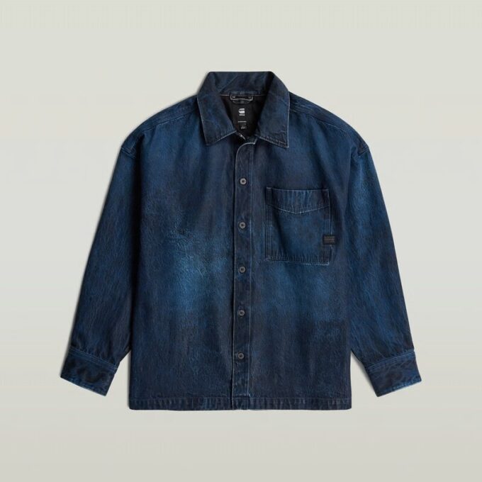 Boxy Fit Overshirt Boxy Fit Overshirt
