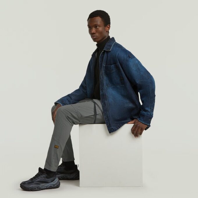 Boxy Fit Overshirt Boxy Fit Overshirt