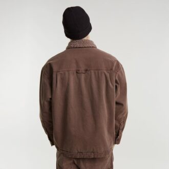 Boxy Fit Sherpa Jacket