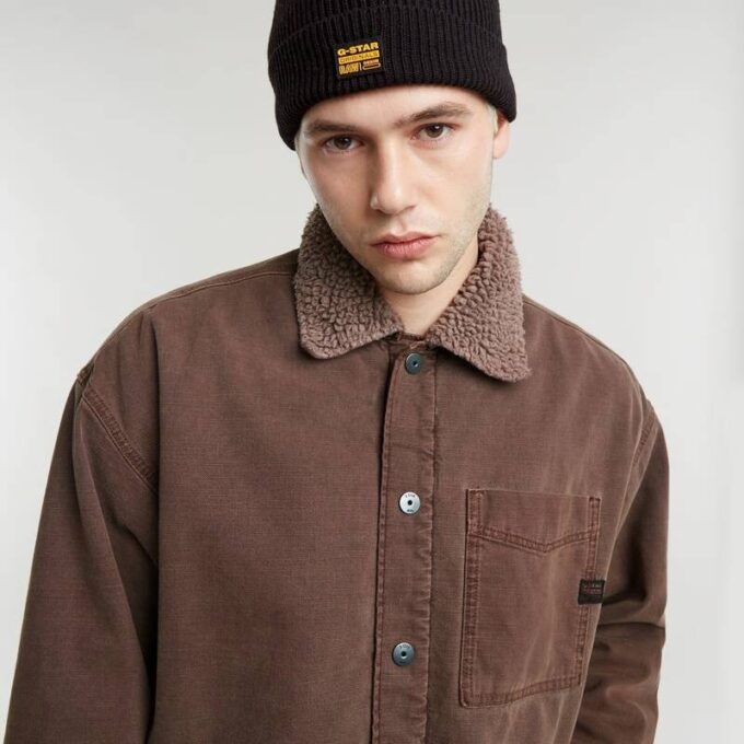 Boxy Fit Sherpa Jacket Boxy Fit Sherpa Jacket