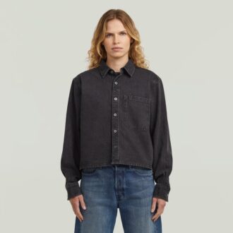 Boxy Relaxed 1-Pocket Shirt