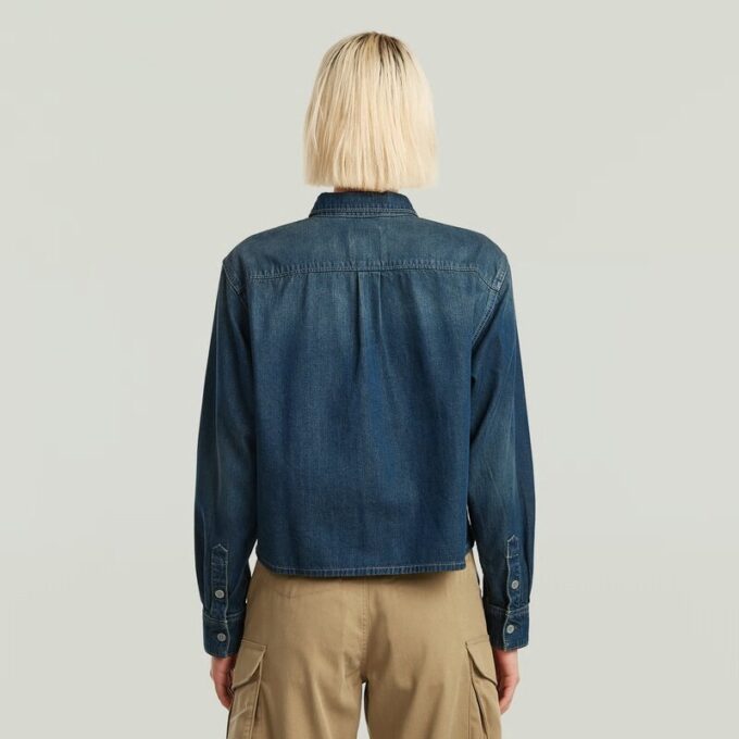 Boxy Relaxed 1-pocket Shirt