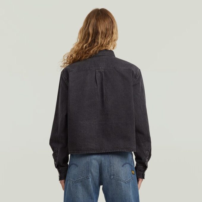 Boxy Relaxed 1-Pocket Shirt