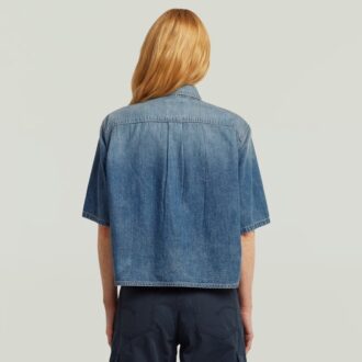 Boxy Relaxed 1-Pocket Shirt