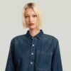Boxy Relaxed 1-pocket Shirt