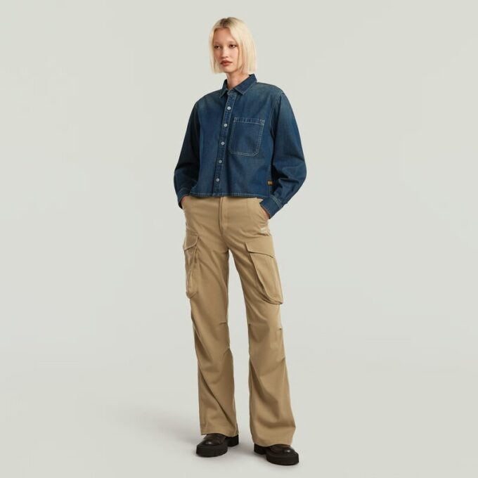 Boxy Relaxed 1-pocket Shirt