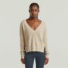 Boxy V-Neck Jumper
