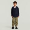 Boys Army V Neck Knit Boys Army V Neck Knit