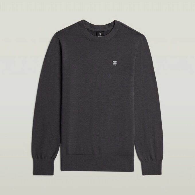 Boys Basic Crewknit Sweater Boys Basic Crewknit Sweater