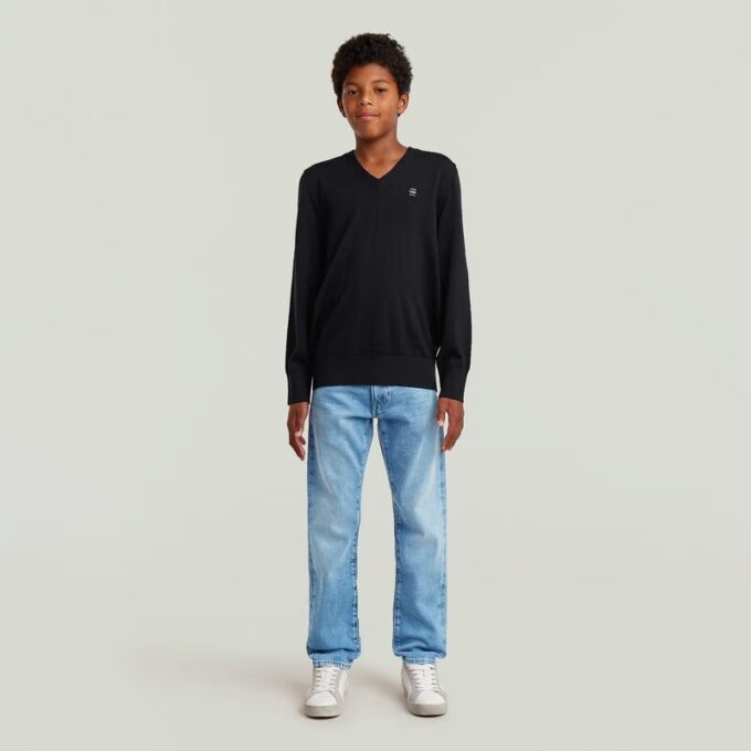 Boys Basic V Neck Knit Boys Basic V Neck Knit