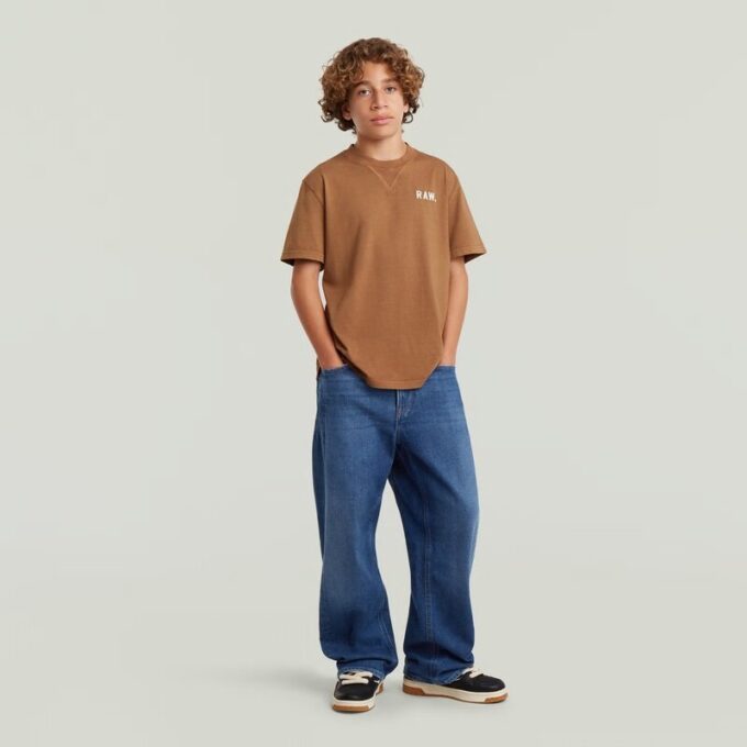 Boys Bend 3D Loose Jeans