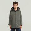 Boys Foga Padded Long Jacket Boys Foga Padded Long Jacket