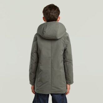 Boys Foga Padded Long Jacket