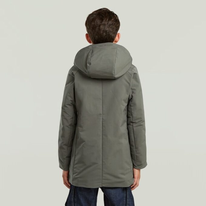 Boys Foga Padded Long Jacket Boys Foga Padded Long Jacket