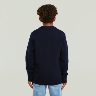 Boys Rag V Neck Knit