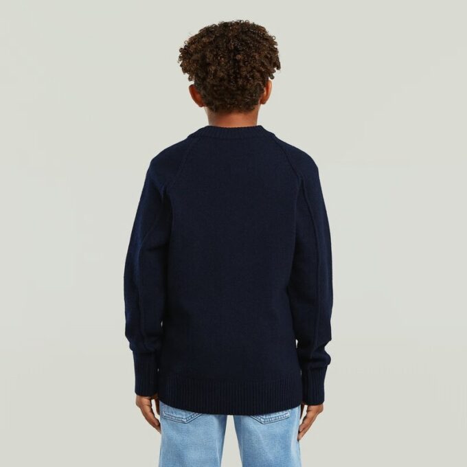 Boys Rag V Neck Knit